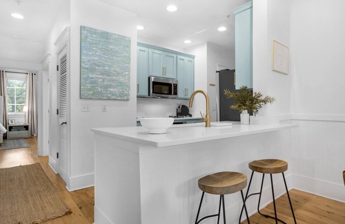 Rosemary Beach Condo | PRIVATE BEACH/POOL ACCESS- Stylish Ambiance-Open Living-Great Location