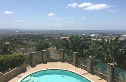 Morro Hills House | Private Bedroom & Bathroom Grove, Pool & City View