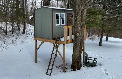 Grey Highlands Cabin | Private Cabin Retreat in Pretty River Valley |15 min to Blue Mountain