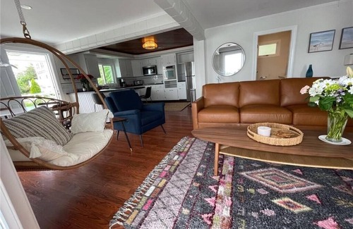 Portsmouth House | Private Coastal Waterfront Summer Resort Home with Dock