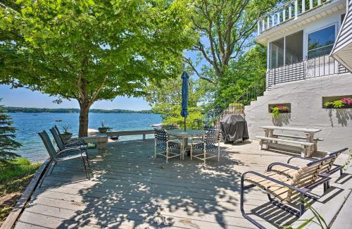 Three Rivers House | Private Dock and Stunning Views Corey Lake Getaway!