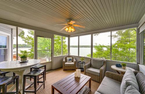 Three Rivers House | Private Dock and Stunning Views Corey Lake Getaway!