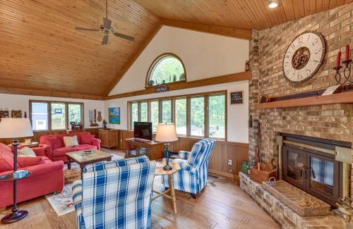 Three Rivers House | Private Dock and Stunning Views Corey Lake Getaway!