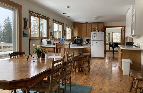 Greensboro House | Private Family Retreat, Lake Access, XC Ski- IN/OUT
