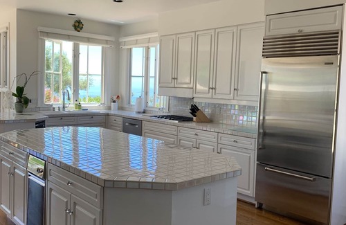 Campanil House | Private Gated Estate with Panoramic Ocean Views, Pool, & Fire Pit