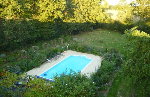 Ploermel House | Private heated pool, disabled access on ground floor, Gardens, quiet, family