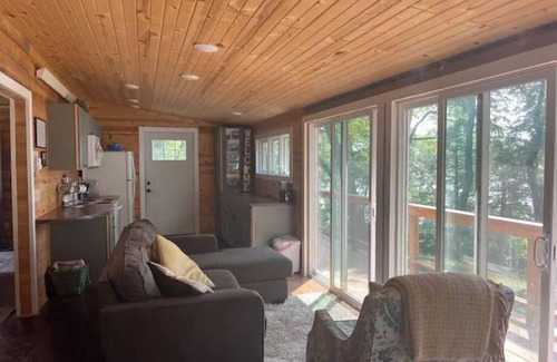 Todd County House | Private island cabin with ALL the amenities!