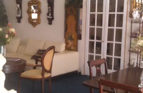 Lely House | Private Master Bedroom with Private Bath and attached Great room and dining area