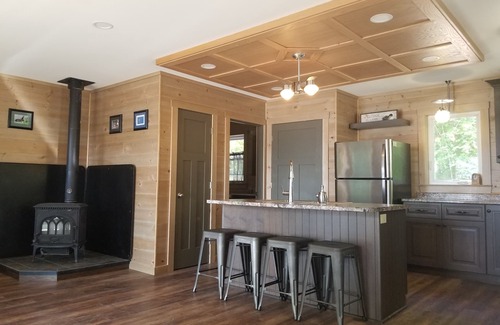Aroostook House | Private modern off-grid lakehouse with guest cabin