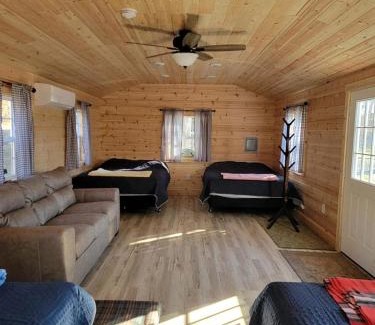 Clear Spring House | Private Pet-Friendly Cabins with Fire Pit for Nature Escapes in Clear Spring, Maryland, for Memorable Family Glamping Trips