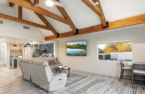 Desert View Village House | Private Pickleball Court, Pool & HotTub, Fire Pit +