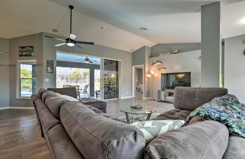 Trafalgar House | Private Pool and Canal Views Home in Cape Coral