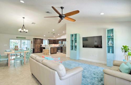 Fort Pierce Shores House | Private Pool and Steps to Ocean Island Beach House!