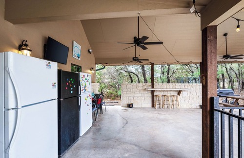 Sabinal House | Private pool, pickleball court, single story home, less than 5-minute drive to THE Frio River
