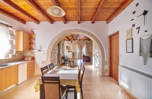 Xirokampi Villa | Private pool ★ Stone villa ★ Sea View