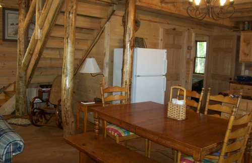 Merrillan Cabin | Private Red Roof Cabin - Rustic Log Cabin In The Woods!
