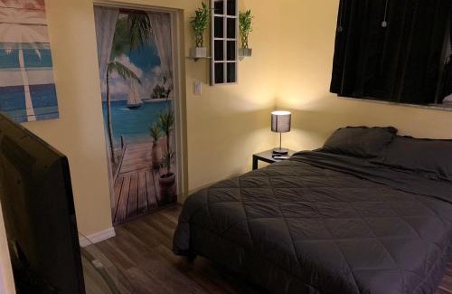 Pinellas Park House | Private room with private bathroom entrance porch and driveway