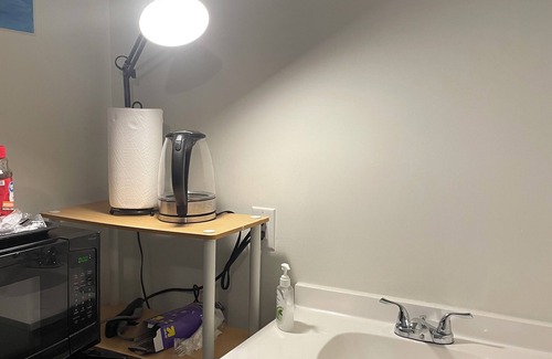 Morgantown Apartment | Private room with study and bath