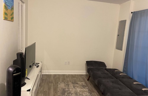 Morgantown Apartment | Private room with study and bath