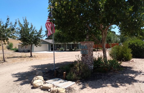 San Miguel House | Private, rural 2 bedroom home (3rd bedrmn optional) with hot tub in wine country