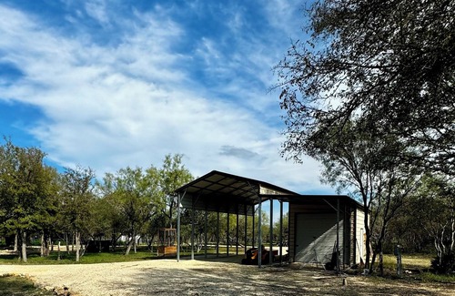 Castroville House | Private RV site in Castroville with water and electric hookups, grill, fire pit