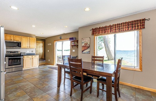 Pelican Rapids House | Private Sandy Beach - 5 Bedroom - 9 Bed MN Lake Home