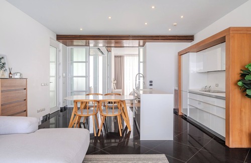 Na Chom Thian Apartment | Private Sunset Beach -Ocean View 2 Bedroom