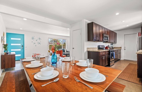 Desert Park Estates House | PS I Love You - Elegant Design, Cozy Fire Pit & Poolside Bliss