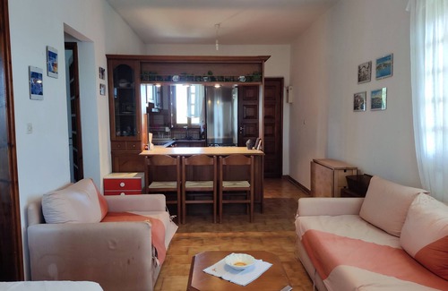 Psakoudia Apartment | Psakoudia old olive trees apartment 50 m2 with 2 bedrooms and sea view