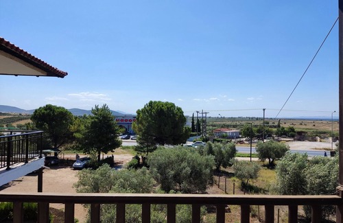 Psakoudia Apartment | Psakoudia old olive trees apartment 50 m2 with 2 bedrooms and sea view