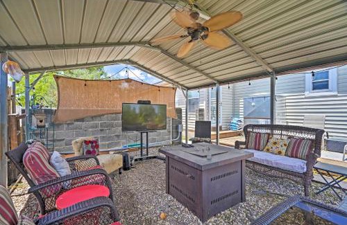 Garden City Apartment | Quaint Garden City Studio with Hot Tub Pets Welcome
