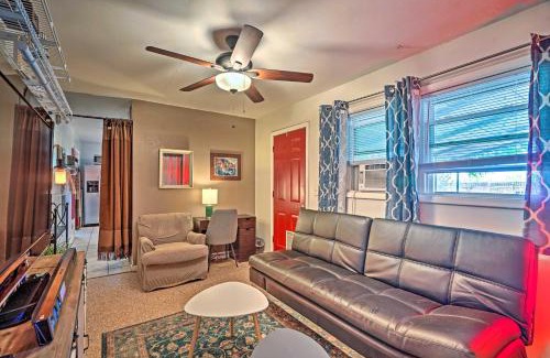Garden City Apartment | Quaint Garden City Studio with Hot Tub Pets Welcome