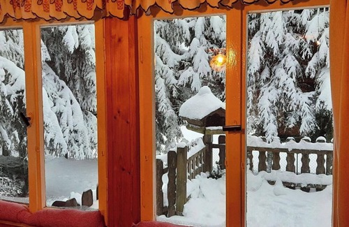 Frauenwald House | Quaint vacation home on the Rennsteig - sauna & fireplace! With Thüringer WaldCard All Incl.