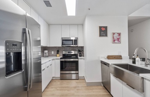 Third Ward Apartment | Queen City Retreat | Parking, Views, Near Stadium