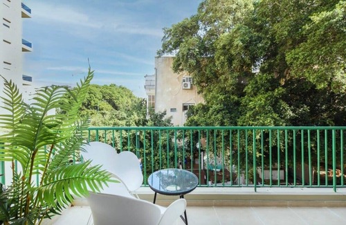 Tel Aviv City Center Apartment | Quiet 2BR Apartment in Adam HaCohen by HolyGuest