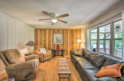 Hawkins House | Quiet Home on Lake Hawkins with Kayaks and Dock!