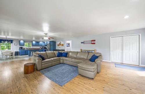 Northville House | Quiet lake front home with private beach