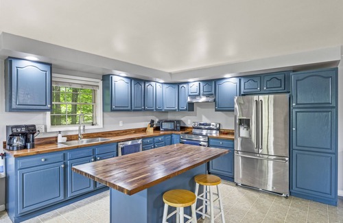 Northville House | Quiet lake front home with private beach