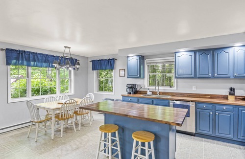 Northville House | Quiet lake front home with private beach