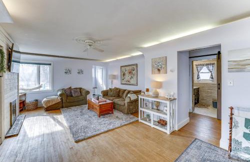 Manistee House | Quiet Manistee Home with Patio Less Than 1 Mi to Beaches!