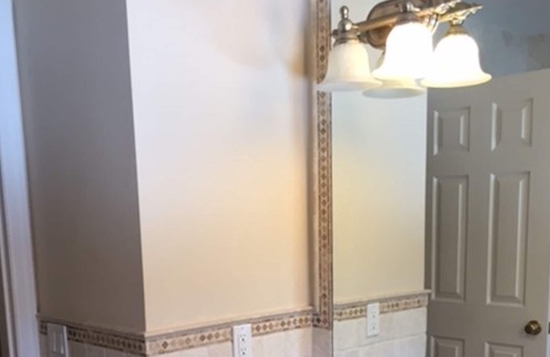 Darien House | Quiet restful sunny with new marble bathroom and luxury queen mattress.