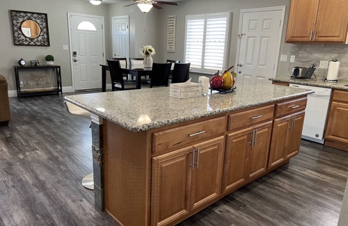 Las Vegas House | Quiet single floor house nearby Las Vegas Blvd W private pool optional heated.