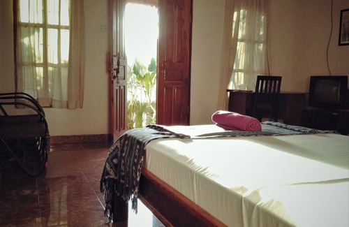 Tukad Mungga Bed & Breakfast | Quiet Twin Room Overlooking the Ricefields located in Lovina on the North Coast