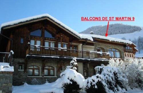 Saint-Martin-de-Belleville Apartment | Résidence Balcons De St Martin - Beau chalet 10 personnes dans St Martin De Belleville MAE-4344