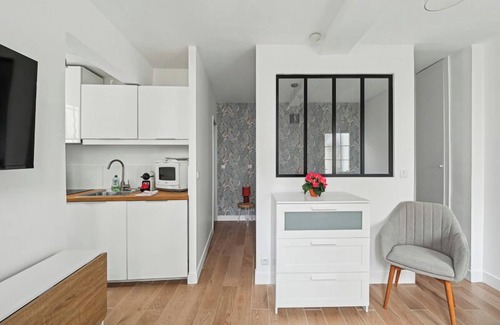 Prince–Marmottan Apartment | Résidence Aurmat Appart Hôtel Boulogne Paris