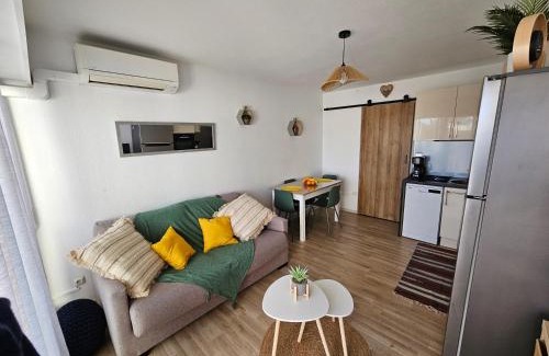 Saint-Cyprien Plage Apartment | Résidence Les Goelettes Appartement avec terrasse - Clim - Wifi - parking - Piscine - Front de mer