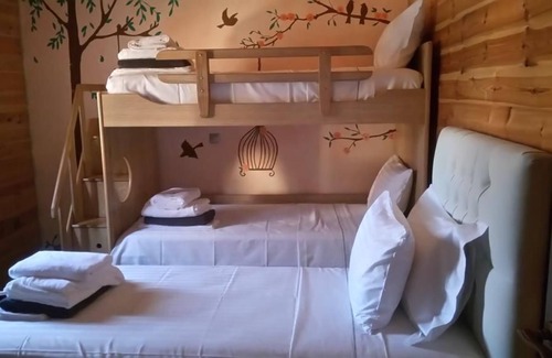 Chalcis Villa | R 3044 Villa Evron with Sea View Pool & Private Sauna WITH Central Heating, Private Sauna & Sofa Be