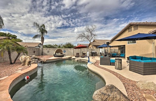 Fletcher Heights House | Radiant Peoria Paradise House with Pool and Patio!