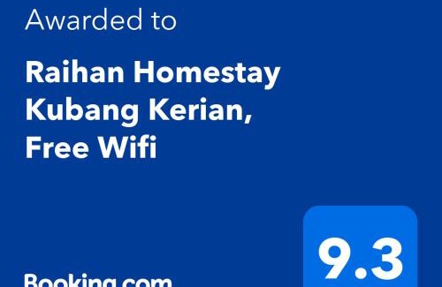 Kota Bharu House | Raihan Homestay Kubang Kerian, Free Wifi