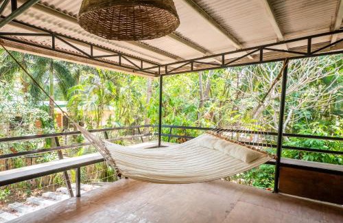 Morong House | Rainforest Nest - CAHAYA, PITI, VIRYA Nest with Self-Service Breakfast, Balcony, Monkeys, Bats!